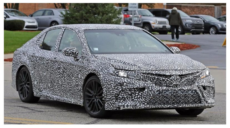 Illustration for article titled The 2018 Camry Did Have One of the Greatest Camouflage Designs Ever (and I Hope Toyota Goes Even Crazier With Their Designs)